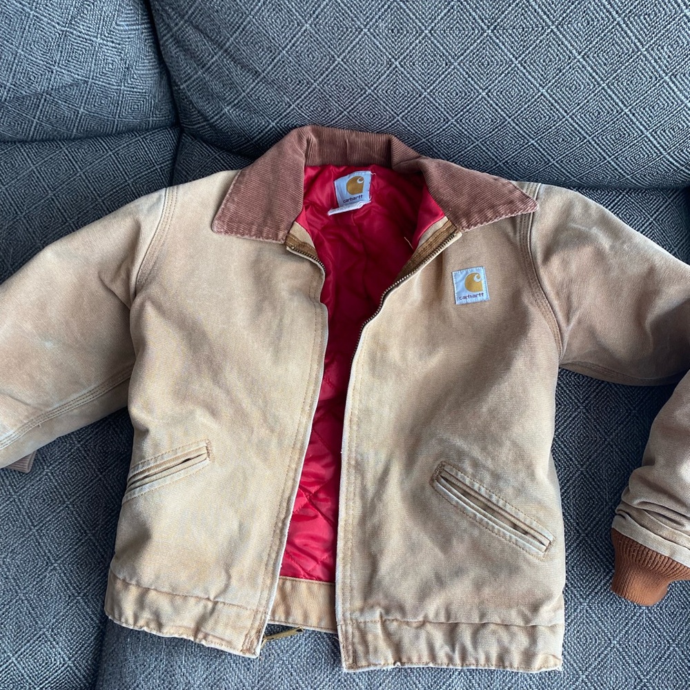 Boys Carhartt jacket size 10